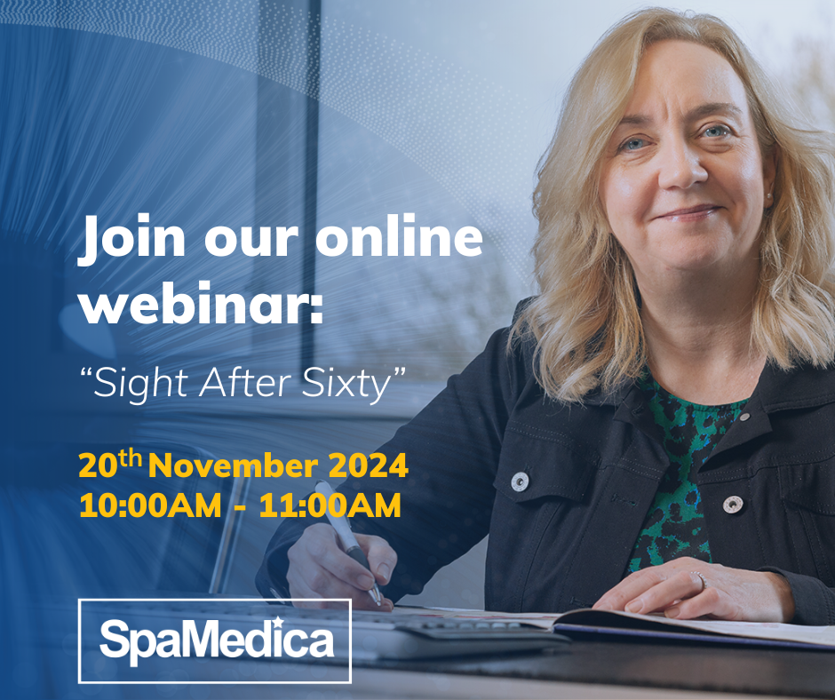 SpaMedica Patient Webinar: Sight After Sixty